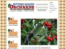 Tablet Screenshot of bittnersingerorchards.com